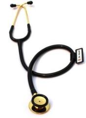 Dr. Head Premium Gold plated Dual Head Stethoscope for Doctors & Students Dual Head Stethoscope Brass Finish Chest Piece Cardiology Stethoscope