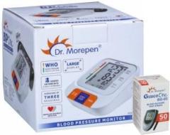 Dr. Morepen BP 15 Blood Pressure Monitor and 50 Strips combo pack BP 15, 50Strips Bp Monitor