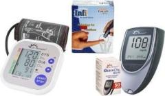 Dr. Morepen Healthcare combo Of Dr Morepen Bp02, Glucometer, 50 Strips and Infi Lancets Pack Only Bp02 Bp Monitor