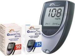 Dr. Morepen Healthcare Combo Pack Of Dr Morepen Glucometer, 25 And 50 Strips Only Glucometer