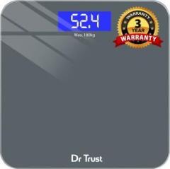 Dr. Trust Platinum Rechargeable Digital Electronic Weight Machine For Human Body Weighing Scale