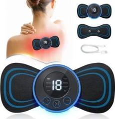 Esarora Portable Neck & Full body Cervical Electric Massager, Reusable EMS Technology Bioelectric Acupoints Massager, Microcurrent Cervical Spine Pain Relief Massager