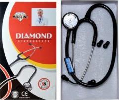 Ethigen Stethoscope for Doctors and Medical Students BlackTube Diamond Manual. Acoustic Stethoscope