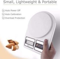 Fashion Bizz Portable Electronic Digital Weight Machine Kitchen scale 10 Kg WITH BACK LIGHT Weighing Scale