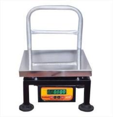 Gramtech Weight 100kg x 10g Weighing Scale Pole S.S Machine Double Display for Shop Weighing Scale