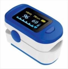Guggu VOI_459S_Pulse Oximeter Finger Oximetry SPO2 Blood Oxygen Saturation Monitor Heart Rate Monitor Rotatable OLED Digital Display Portable with Batteries and Lanyard Pulse Oximeter Pulse Oximeter