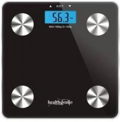 Healthgenie Digital Personal Body Fitness Monitor Digital Body Composition Monitor Weighing Scale, Strong & Best Glass Build Electronic Bathroom Scales & Weight Machine to Monitor BMI, Segmental Body Fat & Skeletal Muscle Body Fat Analyzer