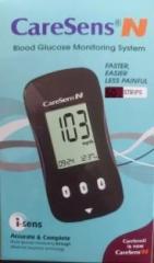 Jmd Caresens N monitor with 50 strips Glucometer