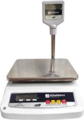 Kilomaxx KM 15, 50Kg With Front and Pole Display For Shop Kirana Industrial Uses Weighing Scale