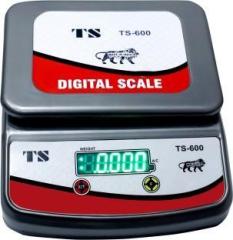 Krikav TS600 Digital Kitchen Weighing Scale Rechargeable 30kg x 1g with Big Backlight Weighing Scale