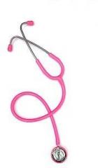 Life Strong Human Heart Pink Acoustic Stethoscope