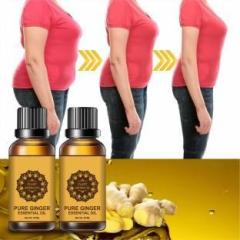Loyesta Belly Drainage Fat Burner Ginger Oil Slimming Oil Body Firming Weight Loss Oil Body Fat Analyzer