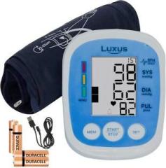 Luxus BP 105 Digital Automatic Blood Pressure Monitor with USB C port cable Bp Monitor