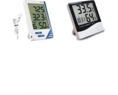 Mcp Healthcare KT 908 & HTC 1 Digital Room Thermometer & Probe Sensor Room Thermometer Combo Multi Functional Thermometer