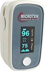 Microtek Grey, White Pulse Oximeter1 Pulse Oximeter