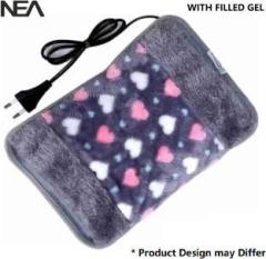 Nea Velvet Hot Water Hot Water Bag for Pain Relief & Massager 1L Electrical 1000 ml Hot Water Bag