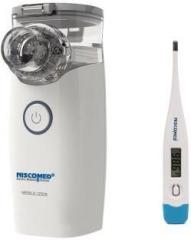 Niscomed Portable Ultrasonic Mesh Nebulizer Machine Cool Mist Inhaler For Children and Adults Nebulizer