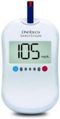 One Touch Select Simple Glucometer Only Glucometer