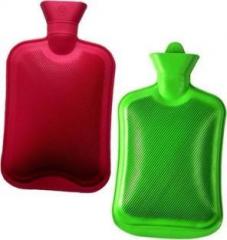 Pklo Shop Hot Water Bottle standard Combo 2 Pack 2000 ml Hot Water Bag rubber 2000 ml Hot Water Bag