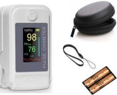 Rvs Make In India Pulse Oximeter Professional High End Series Finger Tip Pulse Oximeter with OLED Display & Auto Power Off Pulse Oximeter