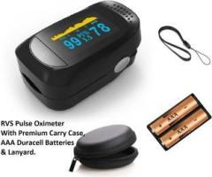Rvs Pulse Oximeter Professional Series Finger Tip Pulse Oximeter with OLED Display & Auto Power Off Pulse Oximeter