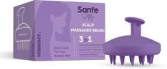 Sanfe HRBGFPUHJK8DTCQ4 Scalp Massager Brush with Soft Long Silicone Bristles, Head Massager
