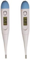 Shop & Shoppee SnS 2Thermometerset Digital Medical Thermometer Quick 40 Second Reading for Oral, Rectal, Armpit Underarm, Body Temperature Clinical Professional Detecting Fever in Baby, Infant, Kids, Children and Adults Thermometer Thermometer