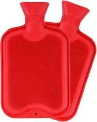 Shree KALI Hot Water Bottle Red Combo Pack of 2 2000 ml Hot Water Bag HOT WATER BAG RED 2 L Hot Water Bag