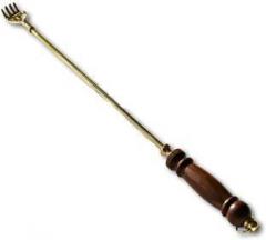 Skywalk High quality Antique style Brass Back Scratcher with wooden handle High quality Antique style Brass Back Scratcher with wooden handle Massager