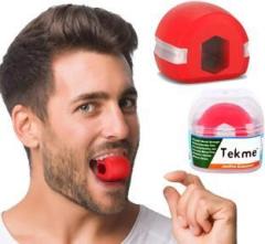 Tekme Jaw exerciser 40 50 LBS define your jawline, Slim & tone your face, Look younger & healthier with Carrying Case Jawline Massager