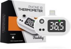 Vandelay VIT 803 Portable Infrared Thermometer Compatible with iPhone & Android Thermometer