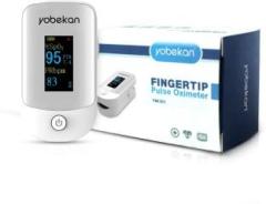 Yobekan Fingertip Pulse Oximeter Oxygen | Oxygen Monitor | Digital Oxygen Meter Heart Rate Monitor | Plethysmograph and Perfusion Index | SpO2H Blood Oxygen Reader Premium Pulse Oximeter With Pulse Oximeter