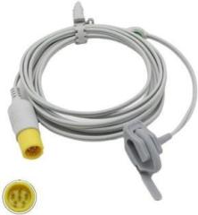 Yubhacare Neonatal 3mtr spo2 probe compatible for contec cms 5100 6pin new model Pulse Oximeter