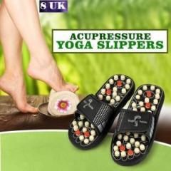 Zuru Bunch Magnetic Therapy Yoga Paduka Spring Acupressure Slippers for Men and Women the Solution for All Problems and Dual Benefits Massager