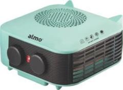 Almo Electra 7 Elegant 2in1 Noiseless Fan Blower Copper Motor 1000/2000 W Room Heater