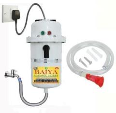Bajya 1 Litres 1 L Instant Portable ||Instant Hot Water Portable Geyser Is Compact Instant Water Heater (White)