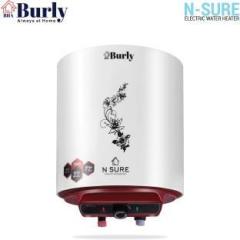 Bhaburly 10 Litres NSURE 10 Litre Burly Storage Water Heater (White)