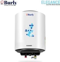 Bhaburly 25 Litres ELEGANCE 25 Litre Burly Storage Water Heater (White & Black)