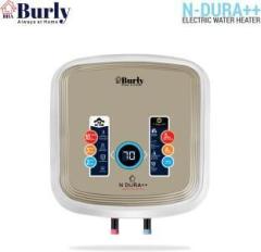 Bhaburly 25 Litres NDURA++ 25 Litre Burly Storage Water Heater (WHITE & GOLDEN)