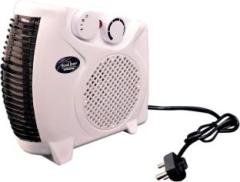 Bluechip BLFH 002 2000 Watt Portable Home Blower Heater ; Operating Voltage: 220 240 volts | Noiseless Room Fan Heater with Adjustable Thermostat 1 Year warranty Fan Room Heater