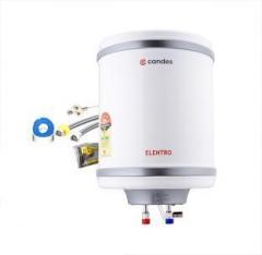 Candes 15 Litres Elentro Storage Water Heater (White)