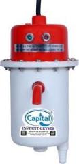Capital 1 Litres Geyser 1 L Instant Water Heater (WHITE RED)