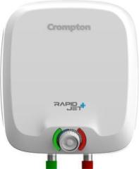 Crompton 6 Litres Rapid Jet Plus Storage Water Heater (White)