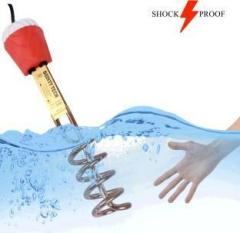 Dainty Tech 2000 Watt 2022 copper water proof shock proof Shock Proof Immersion Heater Rod (Water, Red)