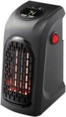 Dragon 400 Watt Mini Electric Portable Handy Air Room Fan Heater Fan Room Heater (Black)