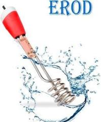 Erod 2000 Watt Shock Proof Brass Red Immersion Rod Shock Proof Water Heater (Water)