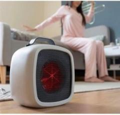 Evrum 500 Watt Fan Heater/Blower instant heater Silent with Copper Motor Fan heater Mini Air for Home & Office Room Heater