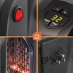 Geutejj Handy Compact Fan Room fan Heater 227 Radiant Room Heater