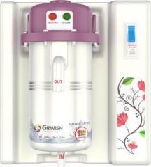 Grinish 1 Litres 1 LTR WITH SHOCK PROOF BODY Instant Water Heater (INSTALLATION KIT, METALLIC PINK)