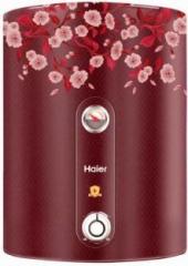 Haier 15 Litres ES15V COLOR FR P With RSC technology & overheating Protection Storage Water Heater (Floral Red)